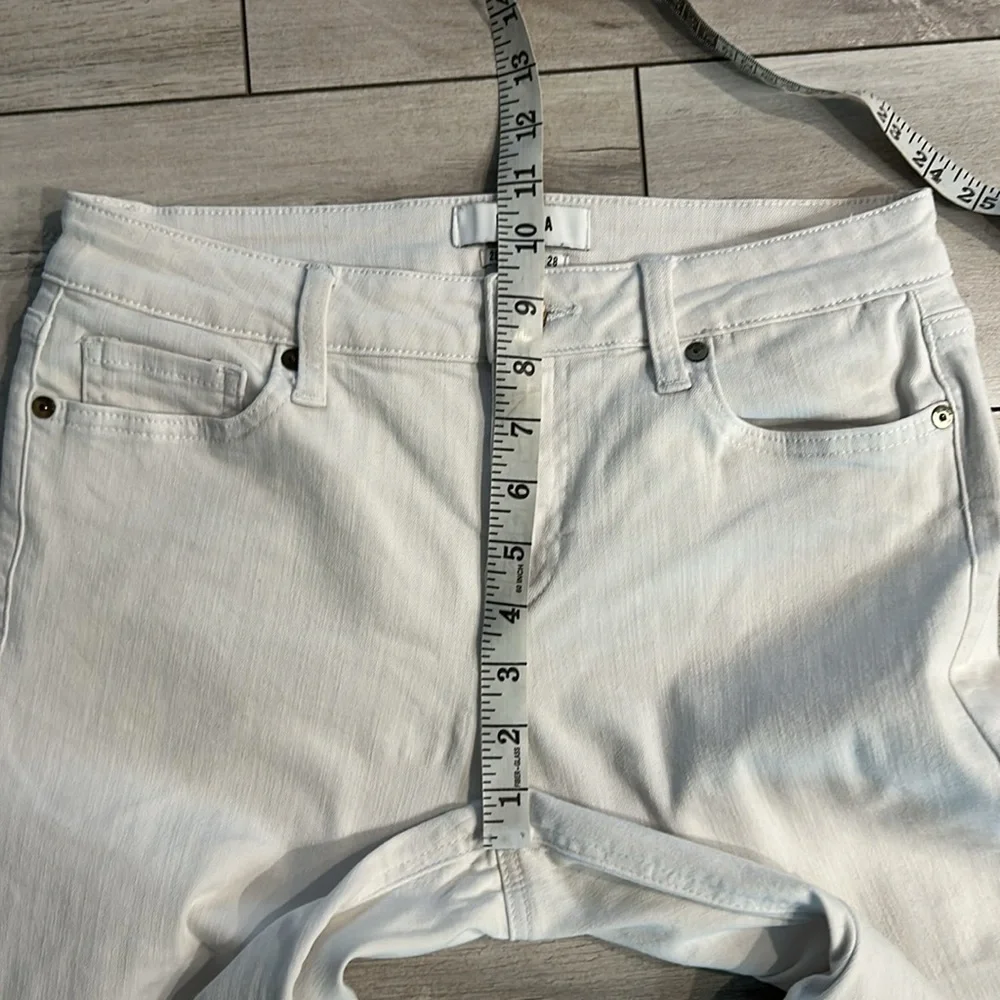 Pistola Jennifer Oslo White High Waisted Skinny Jeans size 28